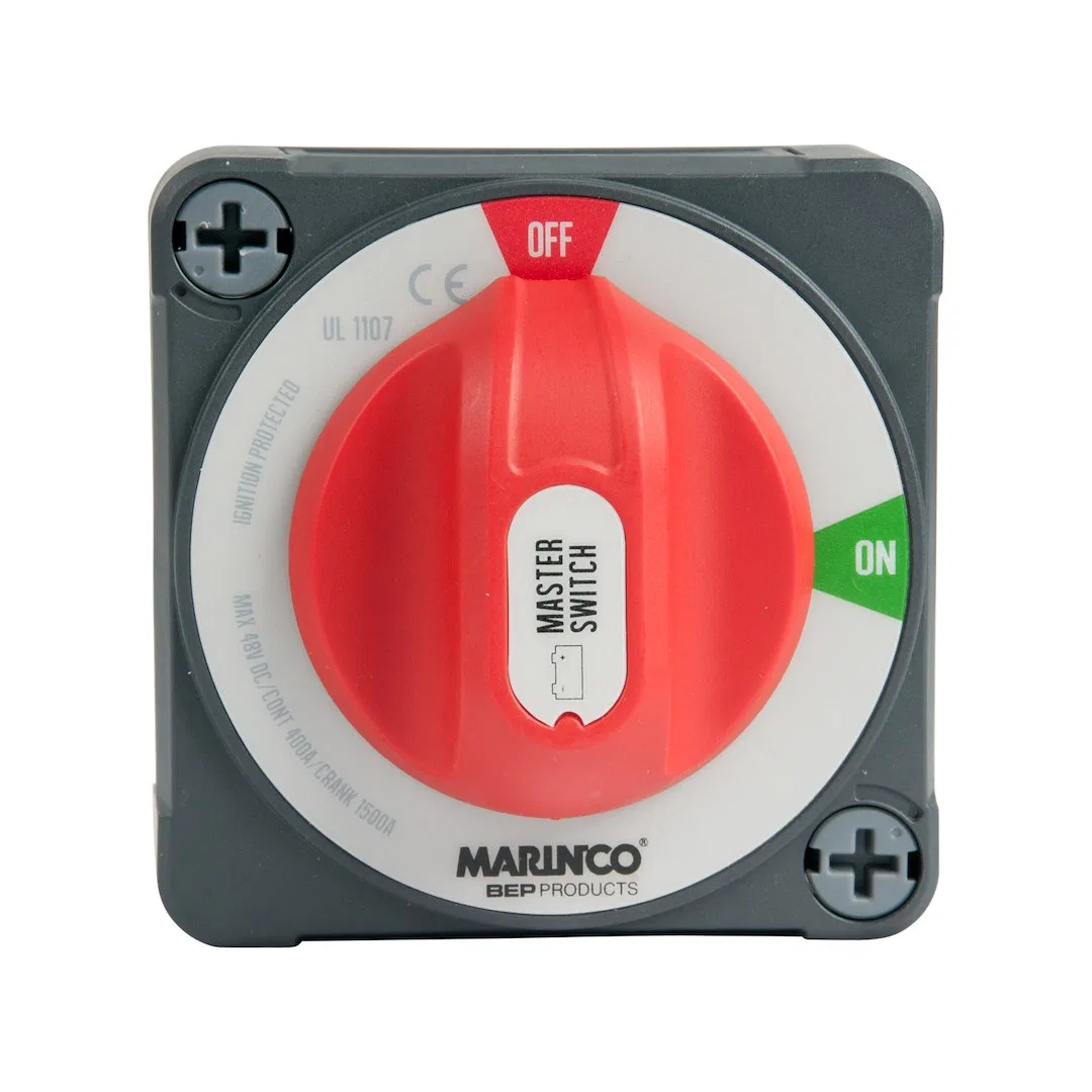 770-EZ – BEP Battery Disconnect Switch, 48 Volt DC On/ Off Switch EZ-Mount 400 Amps Continuous/ 600 Amps Intermittent...
